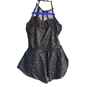 Girls Weissman Balera Girls Sequin Dance Ice Skating Competition Costume Size Me